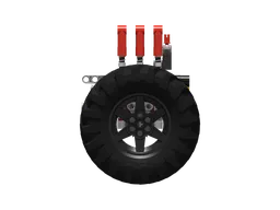 EXORT Steered Axle with Difflock