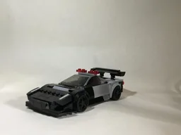(76909) Ferrari supercar with mercedes racing set