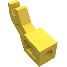 Arm Mechanical with Clip [Thick Support] / Yellow