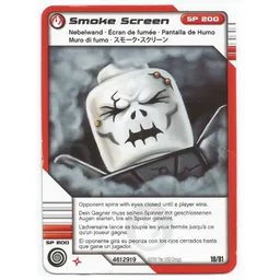 Trading Card, Ninjago Deck #1: 18 - Smoke Screen - International Version / [No Color/Any Color]