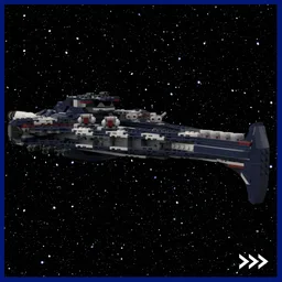 Gorian Shard's Pirate Corsair Cruiser