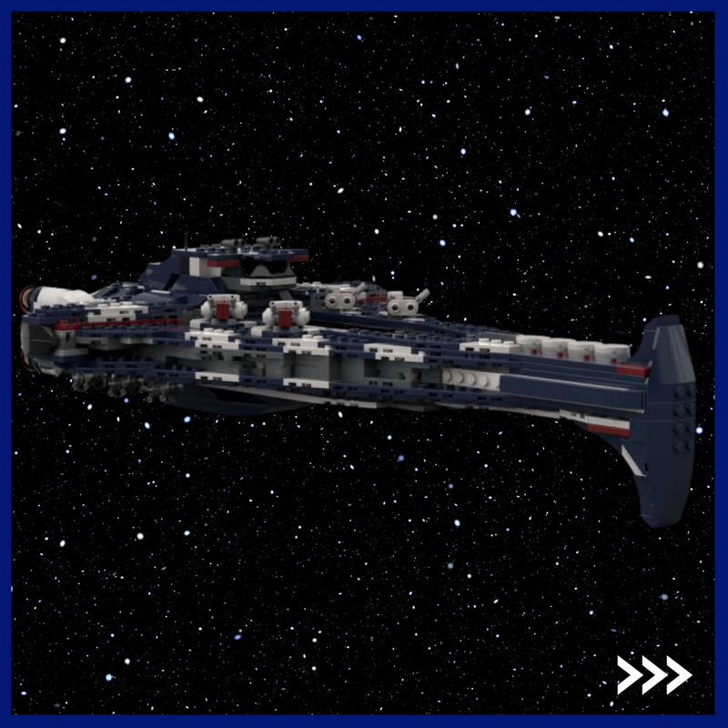 Lego Gorian Shard's Pirate Corsair Cruiser