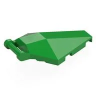 Windscreen 6 x 4 x 1 Hexagonal with Handle / Bright Green