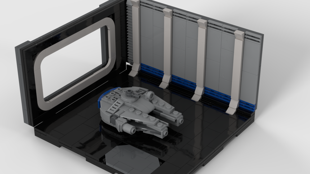 Lego Death Star hangar