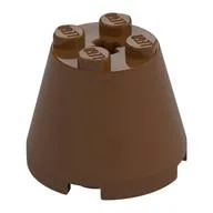 Cone 3 x 3 x 2 / Reddish Brown