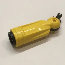 Technic Rotation Joint Ball with Arm - Pin and Hole Ends / Yellow