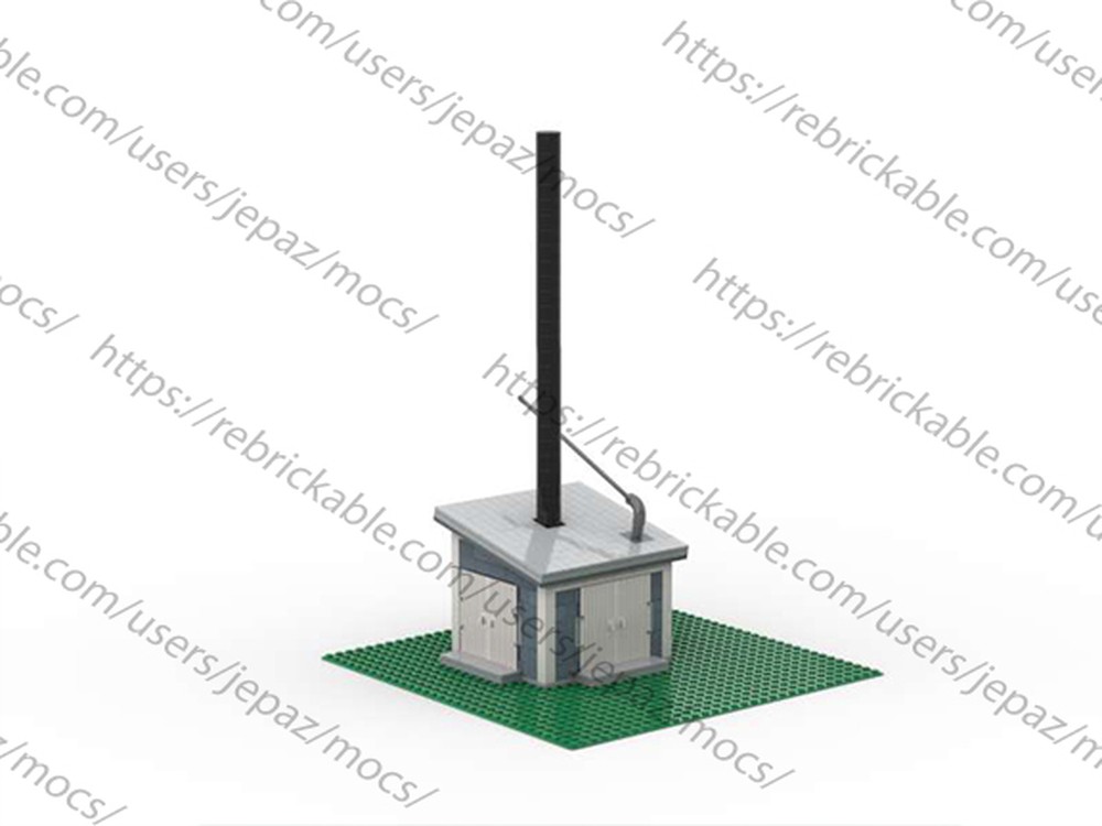 Lego Pulp Mill Boiler House PM3