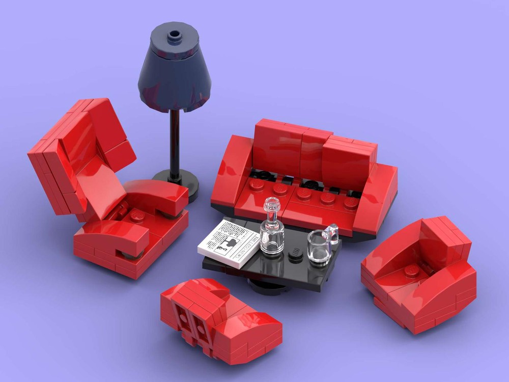 Lego Comfy Living Room Suite Furniture