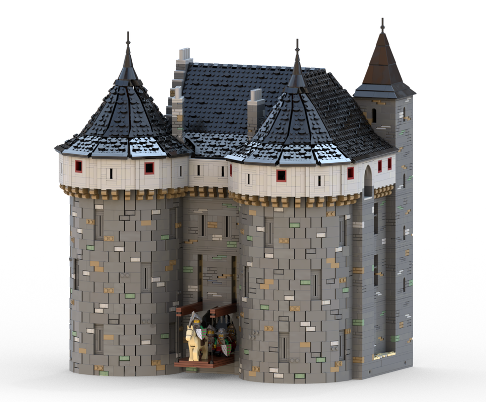 Lego The Great Gatehouse - Castle in Brittany Part 1