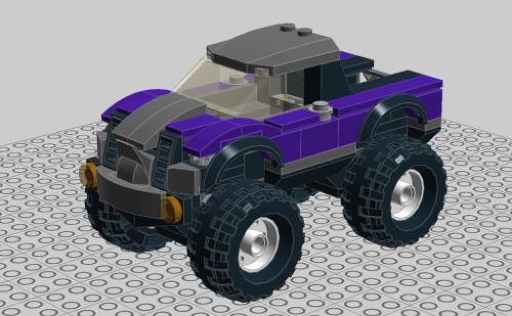 Lego #legocity monster truck