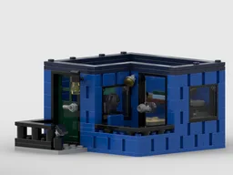 Small Apartment with Garage, Small Modular