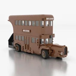 Vintage Double-Decker Bus
