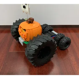 Pumpkin Monster Truck (Adjustable)