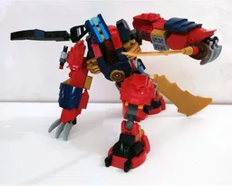 Kai's Elemental Firewolf mech