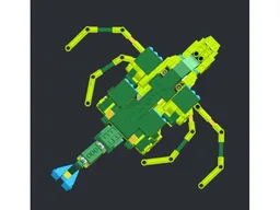 50th Build, viridescent dragon
