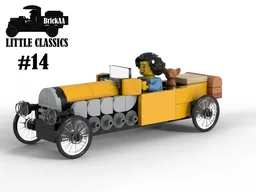 Little classics #14 - Yellow sports car