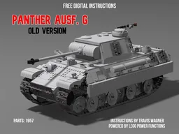 1/16 scale Remote contolled Panther Tank (Old Version 2019-2020)