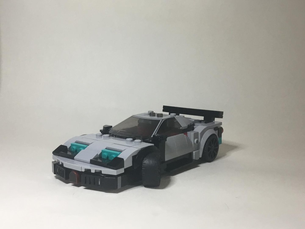 Lego (76909) Bugatti EB110 with mercedes racing set