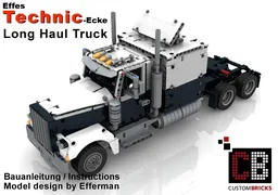 Custom CB 42128 Long Haul Truck / black
