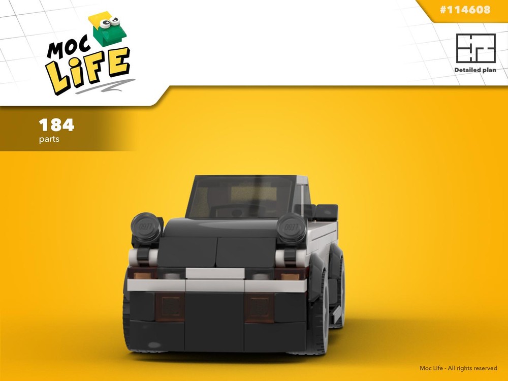 Lego Toyota AE86 Sprinter Trueno