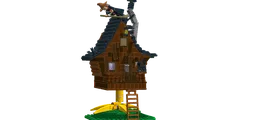 Baba Yaga's hut on chicken leg