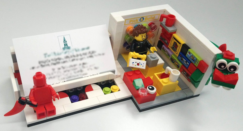 Lego 40178 Business Card Holder