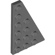 Wedge Plate 6 x 4 Right / Dark Bluish Gray