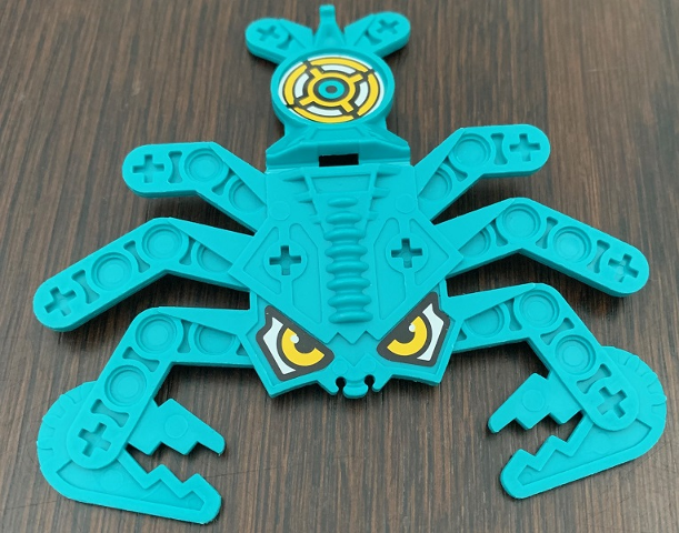 Lego Technic Competition Target Scorpion with Yellow Eyes and Shooting Target Pattern (Stickers) - Set 8268