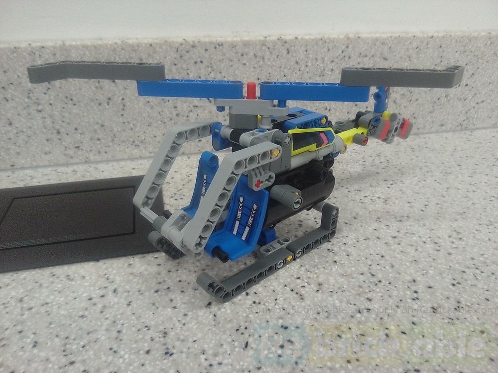 Lego Hand-crank Helicopter (technic 42164 alternate)