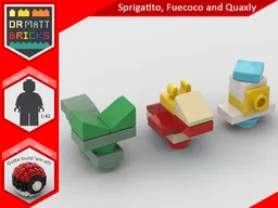 Sprigatito, Fuecoco and Quaxly