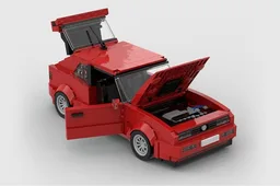 VW Corrado VR6 Red
