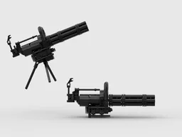 Gatling machine gun