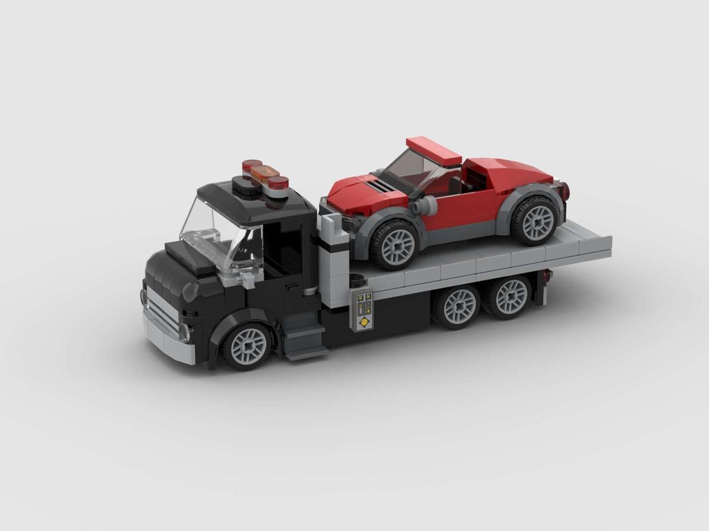 Lego Flatbed Tow Truck