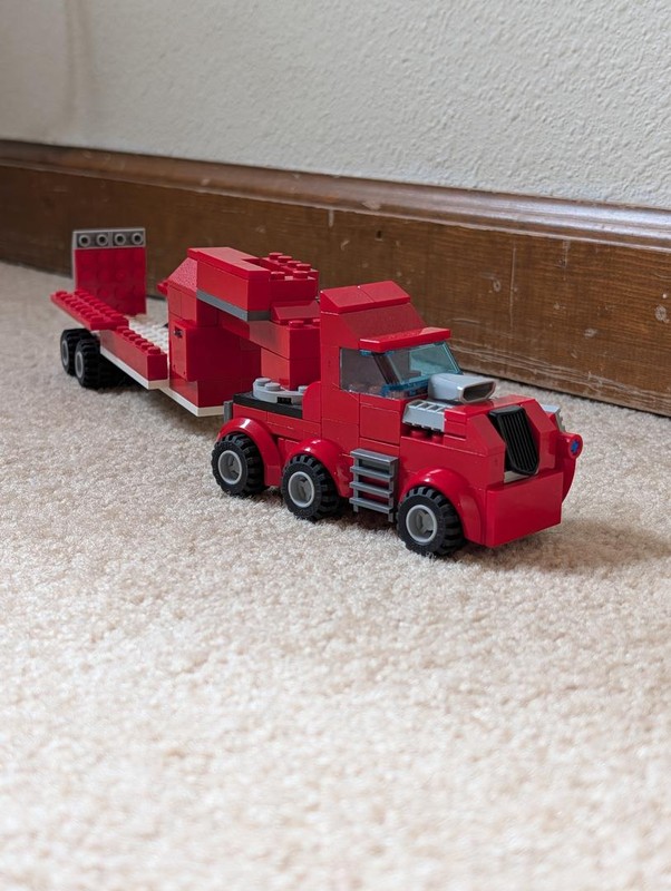 Lego Hot Rod Semi