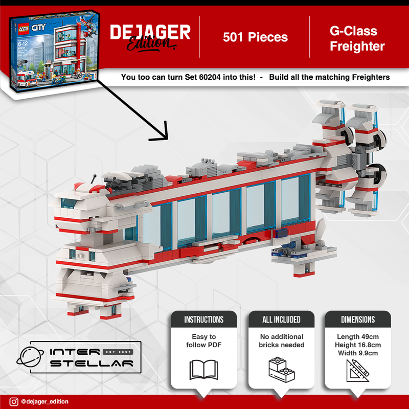 Lego 60204 G-Class Freighter