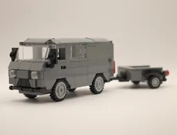 UAZ-452 with UAZ-8109 trailer