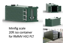 PLS v1 20ft iso container for RMMV HX2 PLT