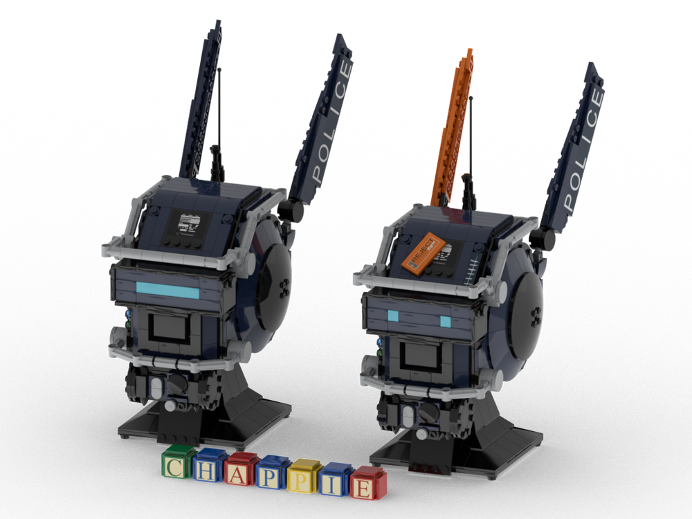 Lego Chappie UCS helmet