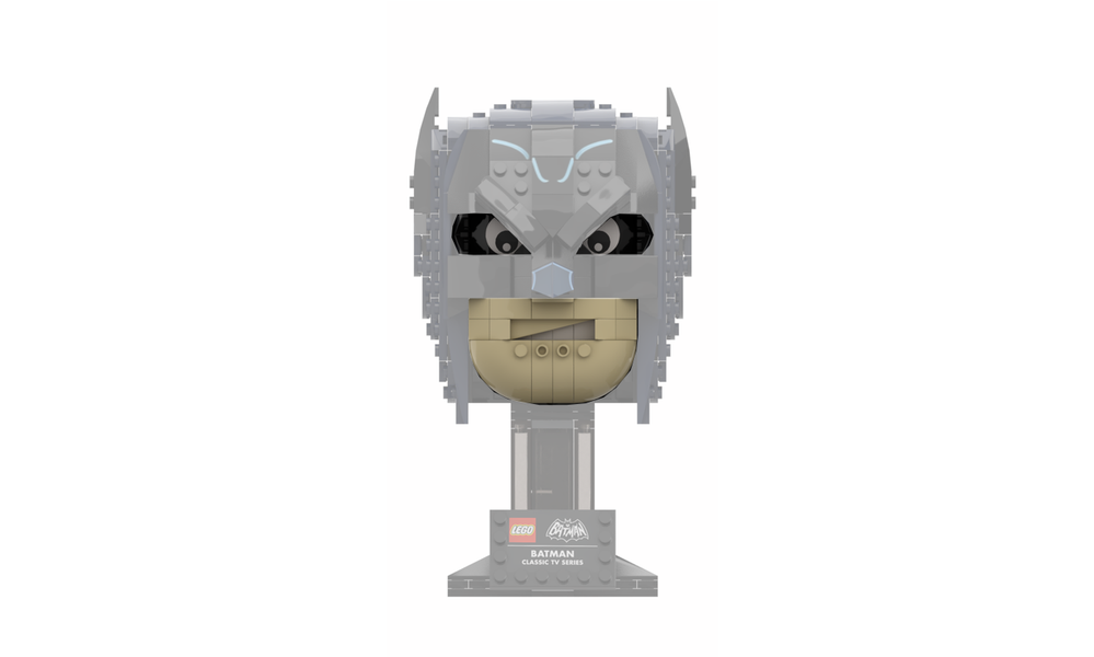 Lego Face Extension for Lego Classic TV Series Batman Cowl (76238)