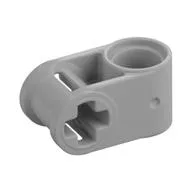 Technic Axle and Pin Connector Perpendicular / Pearl Light Gray