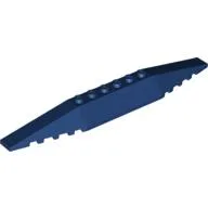 Brick Wedged, Sloped 2 x 16 Triple / Dark Blue