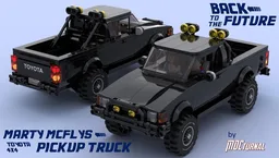 MOCturnal BTTF Series: Marty McFly's Toyota SR5 Pickup Truck