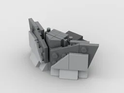 Small Locomotive Snow Plow (Late Christmas Moc!)