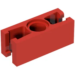 Znap Beam 3, 1 Hole / Red