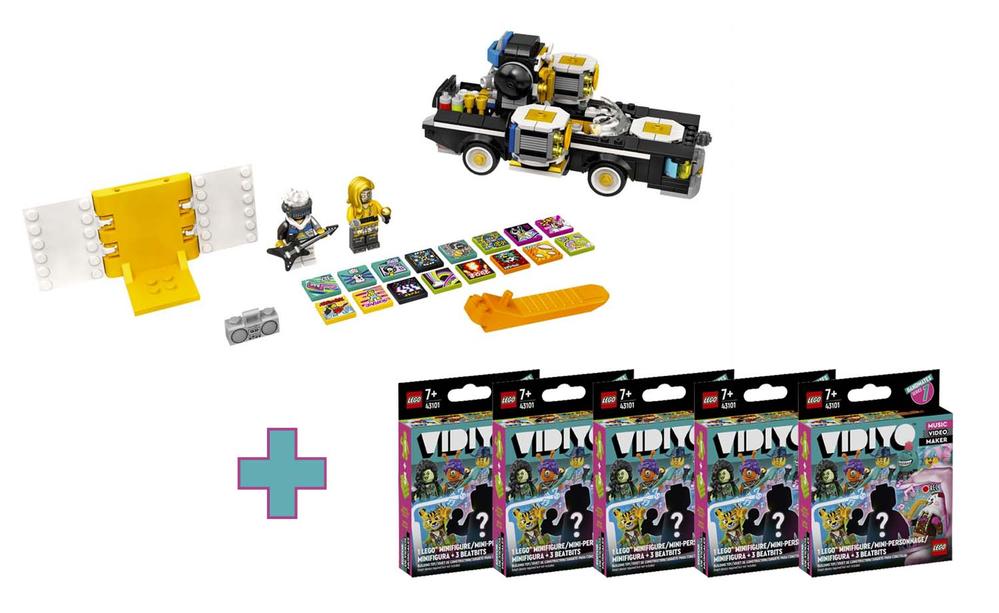 Lego Robo and Bandmates Bundle