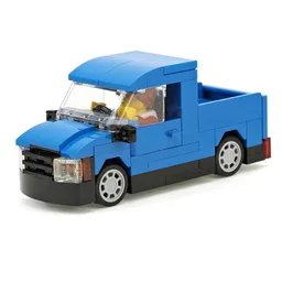 Small blue pickup