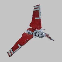 Baylan's Eta-Class Shuttle (with interior) - Ahsoka