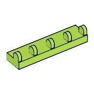 Hinge Tile 1 x 4 / Lime