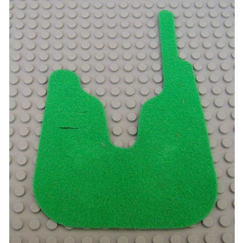 Lego Belville, Animal / Creature Accessory, Horse Blanket / Bright Green