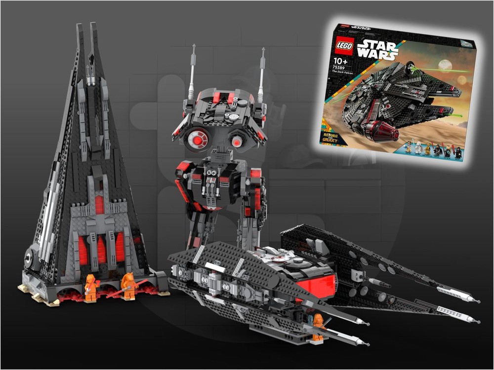 Lego 75389 - 3-in-1 Dark Falcon Collection